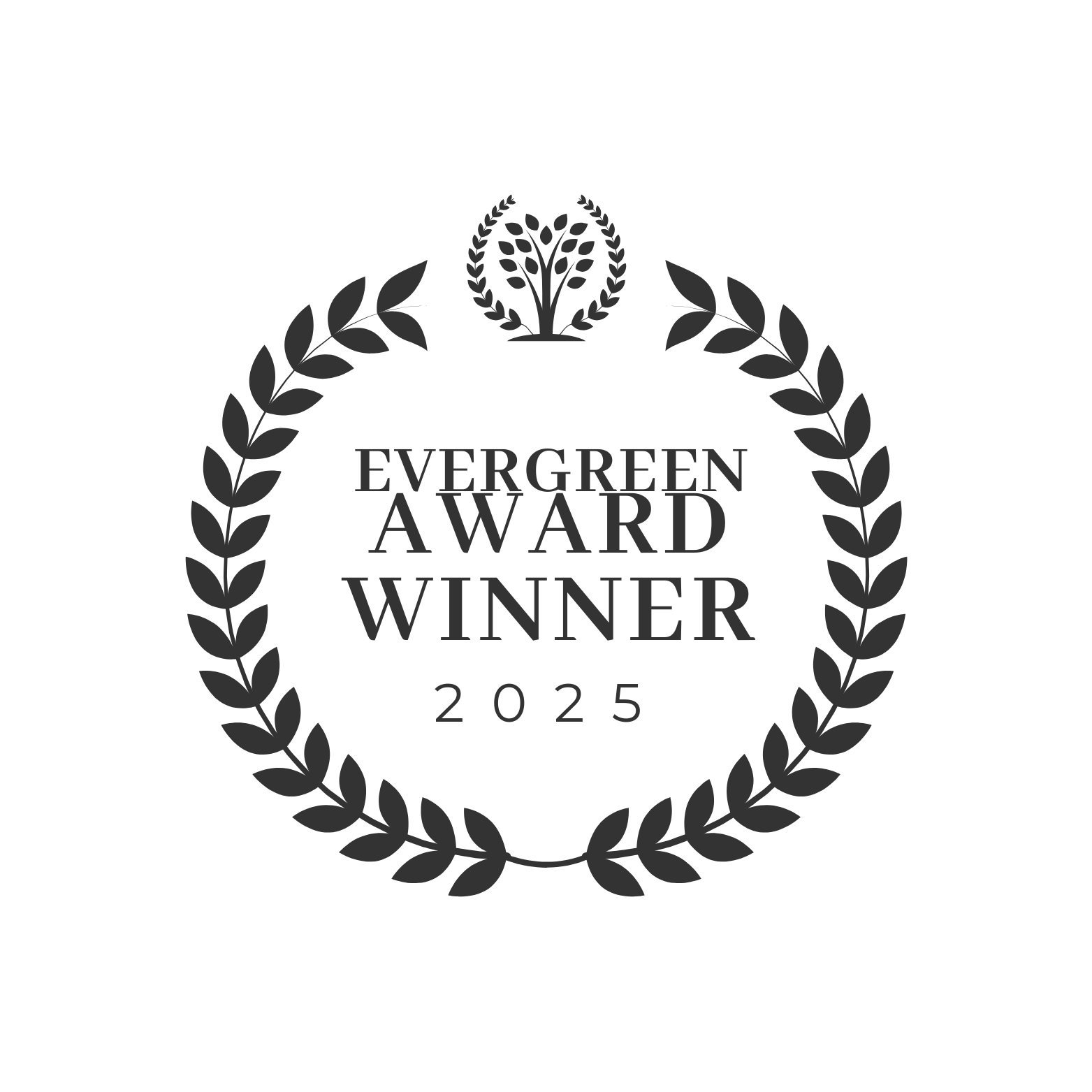 Evergreen Award Winner 2025 logo