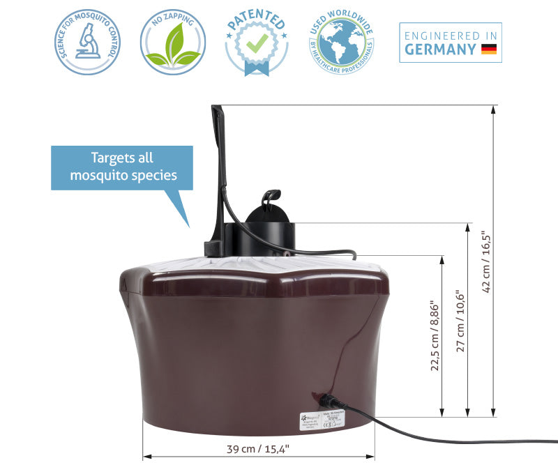 BG-Mosquitaire CO2 Outdoor Mosquito Trap Bundle