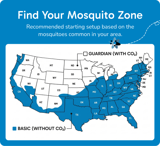 Mosquitaire CO₂ Outdoor Mosquito Trap Bundle