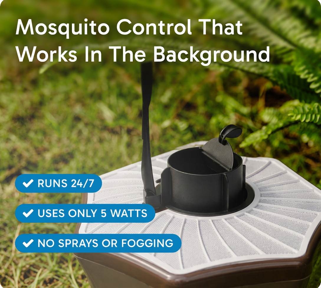 Mosquitaire CO₂ Outdoor Mosquito Trap Bundle