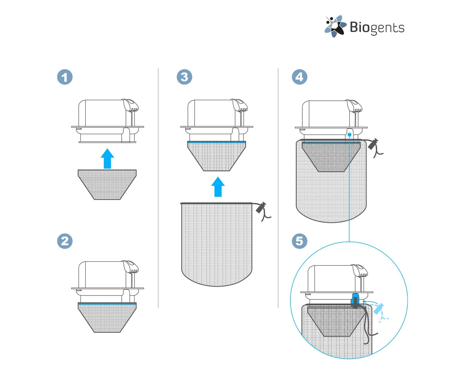 Suction Funnel for BG-Mosquitaire