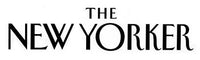 The New Yorker magazine logo featuring elegant black typography.