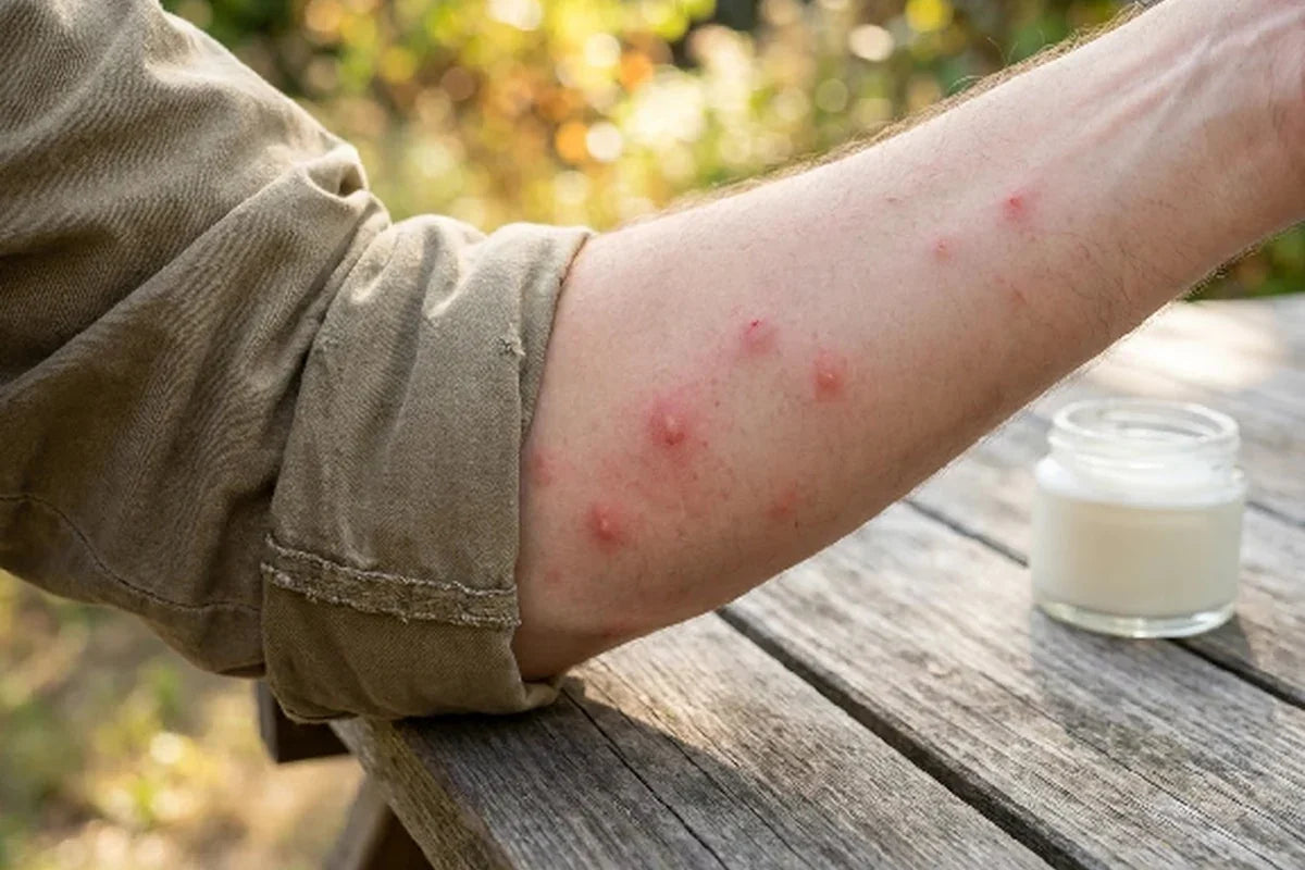 flea and mosquito bites