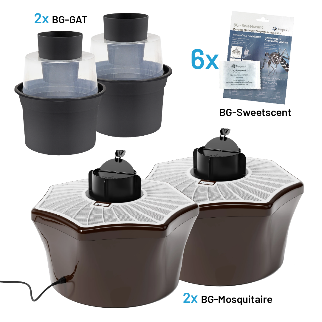Double Duo Mosquito Trap System