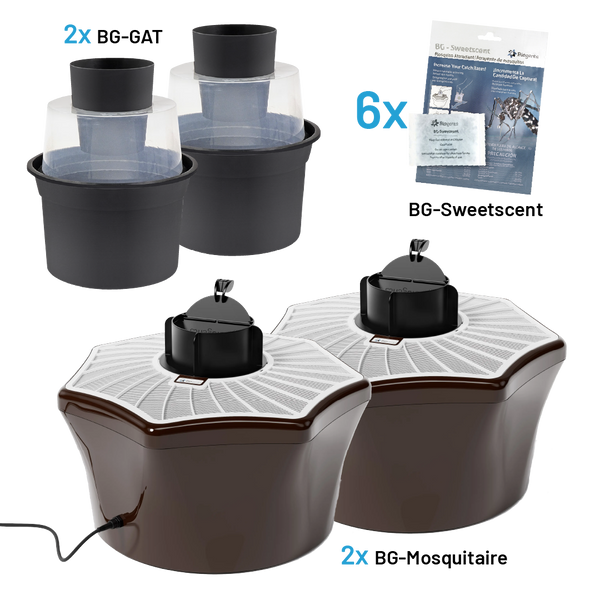 Double Duo Mosquito Trap System