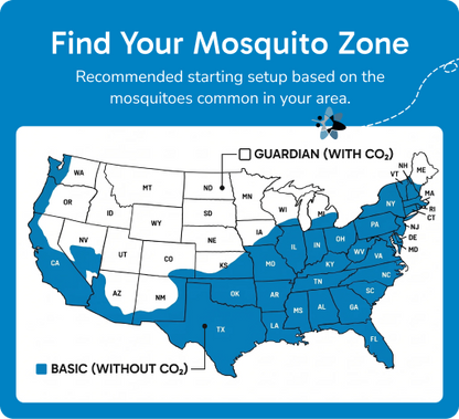 Mosquitaire CO₂ Outdoor Mosquito Trap Bundle