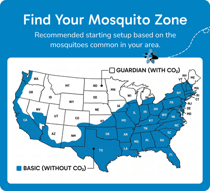 Mosquitaire Outdoor Mosquito Trap Triple Set