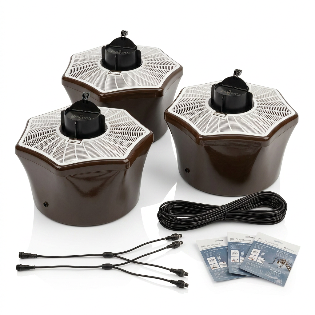 BG-Mosquitaire Triple Set Bundle to Trap Tiger Mosquitoes