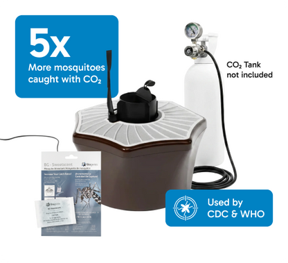 Mosquitaire CO₂ Outdoor Mosquito Trap Bundle