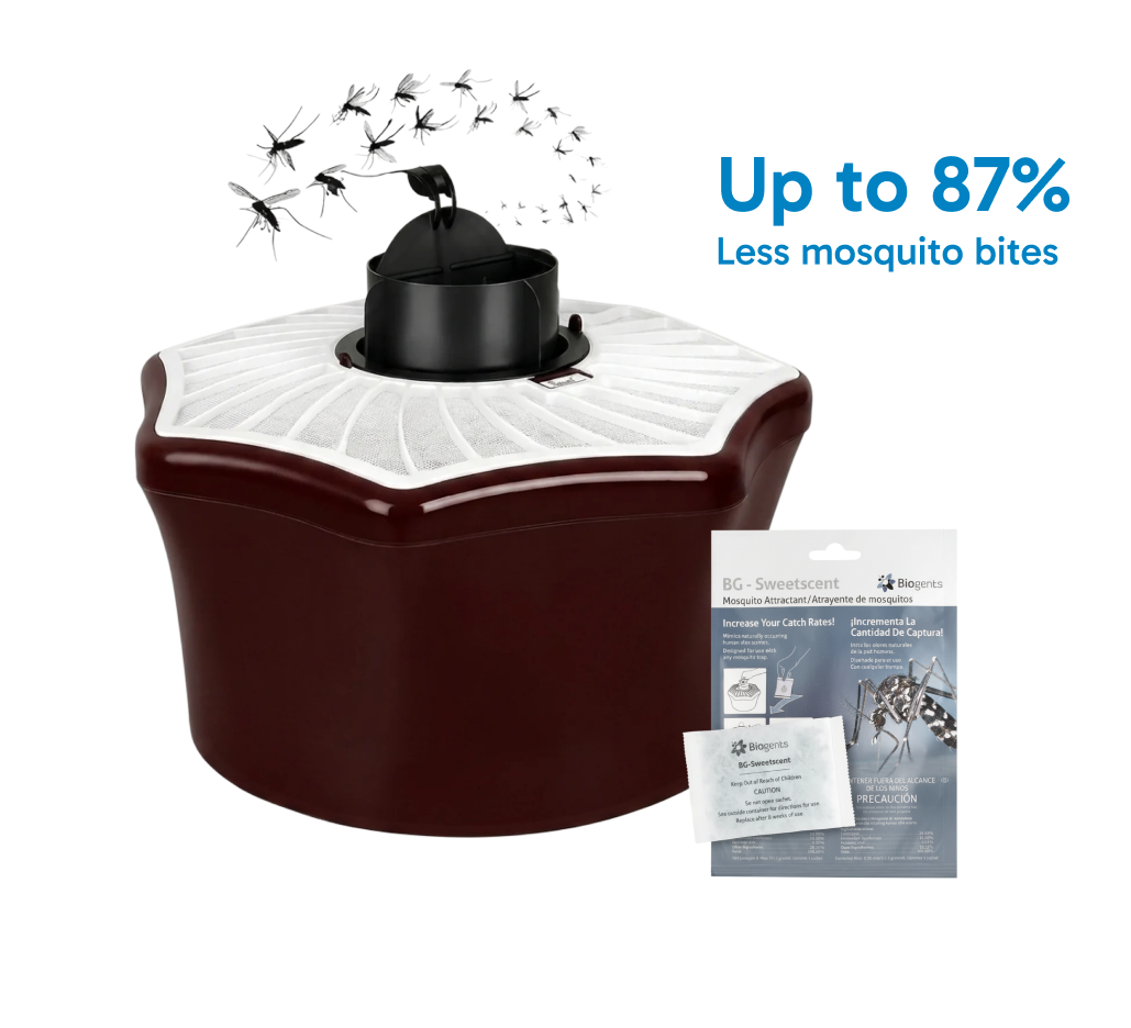 Mosquitaire Outdoor Mosquito Trap Double Set