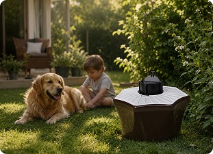 Safe for Kids, Pets & Bees