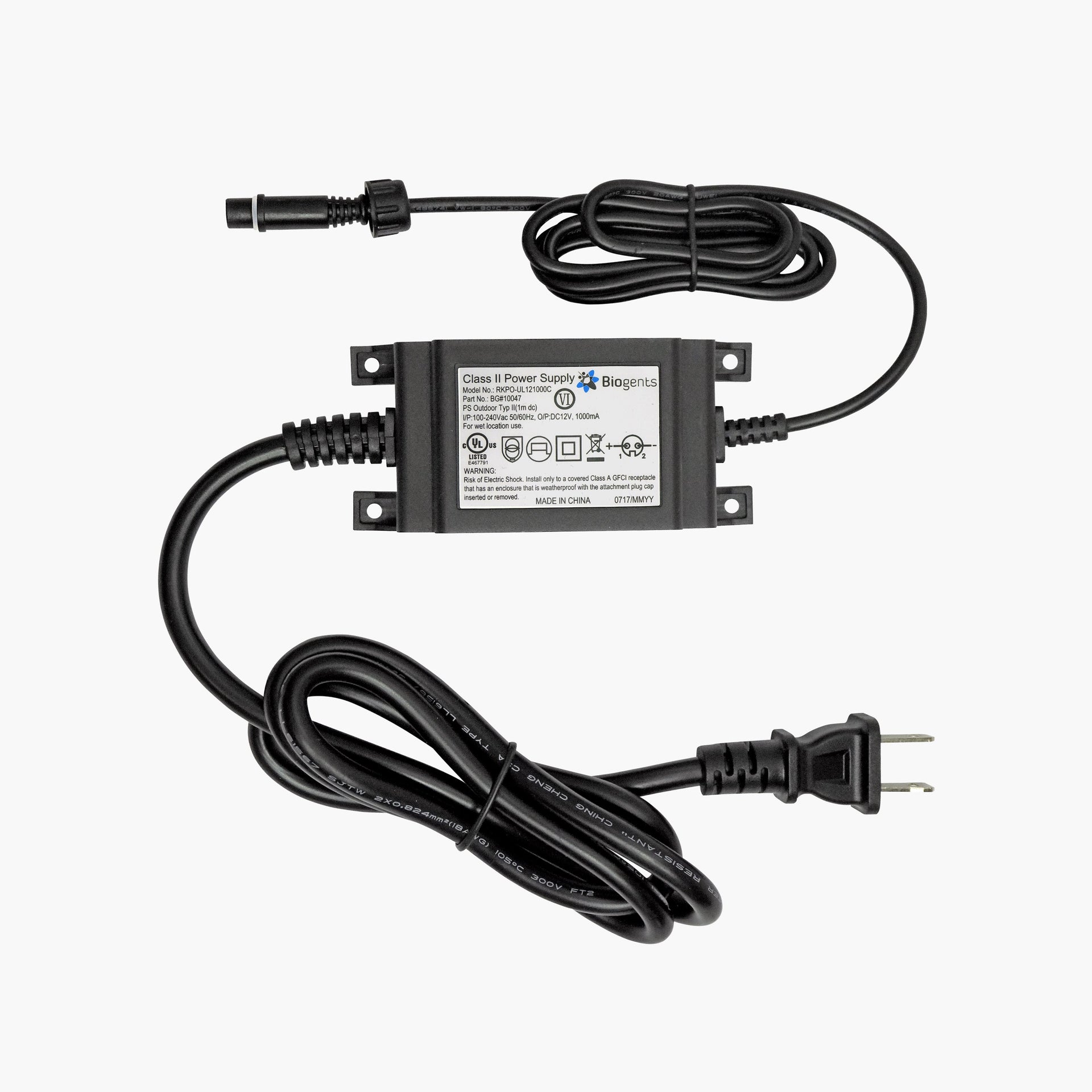 Outdoor Power Supply for BG-Sentinel, Type II (2m)