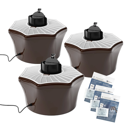 BG-Mosquitaire Outdoor Mosquito Trap Bundle Triple Set